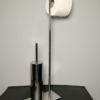 Porta Rolos com Escova WC Inox Brilho